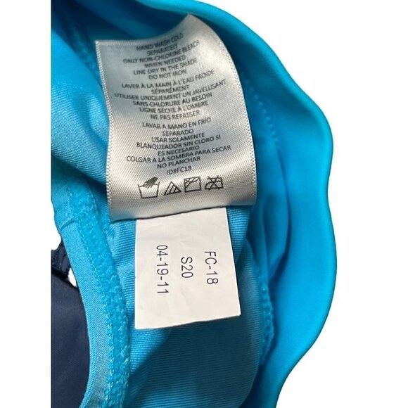 Free Country Shorts Blue and Blue Lining and shorts inside Size Large - Picture 8 of 9